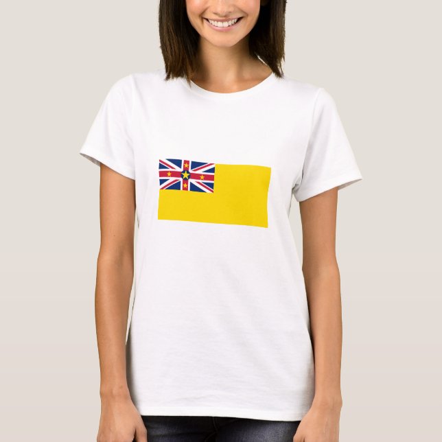 Niue Flag T-Shirt (Front)