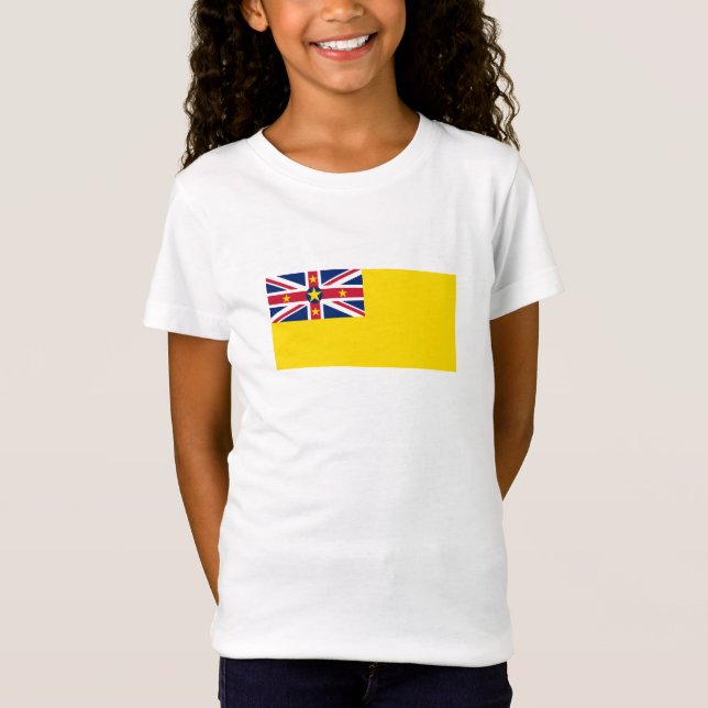 Niue Flag T-Shirt (Front)
