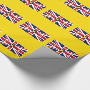 Niue Flag Wrapping Paper