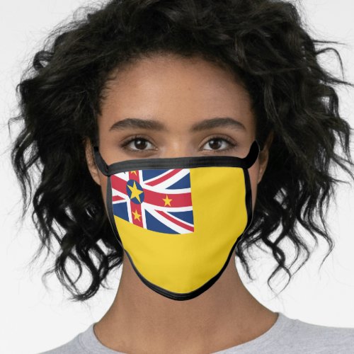 Niuean flag face mask