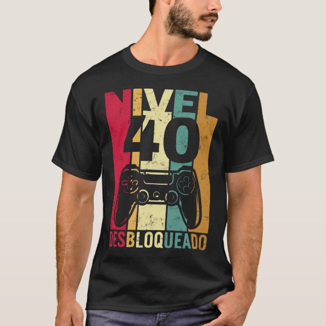Nivel 40 desbloqueado, finalmente adulto, regalo T-Shirt (Front)