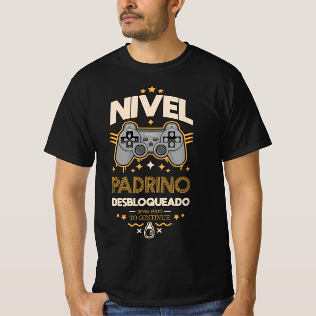 Nivel padrino desbloqueado T-Shirt (Front)
