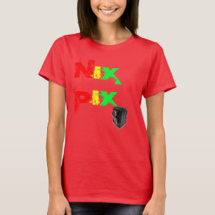NIX PIX with vintage camera T-Shirt