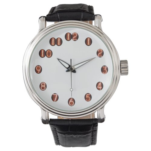 Nixie Tube Analog _ white face Watch