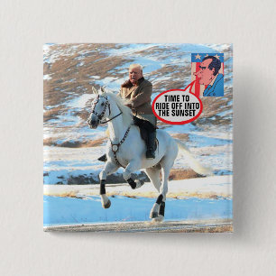 Nixon advises Trump Button