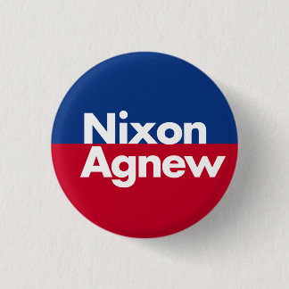 Nixon Agnew 1968 Campaign Button