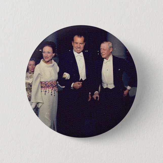 Nixon_and_the_Windsors Pinback Button (Front)