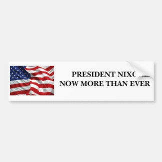 Nixon For President Bumper Sticker