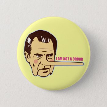 Nixon  I Am Not A Crook Button by jamierushad at Zazzle