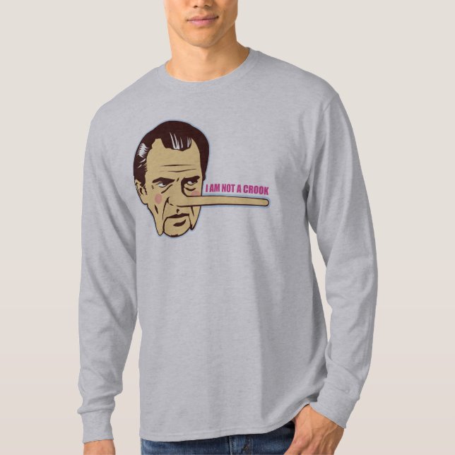 Nixon, I am not a Crook T-Shirt (Front)