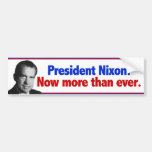 Nixon Now More than ever Bumper Sticker