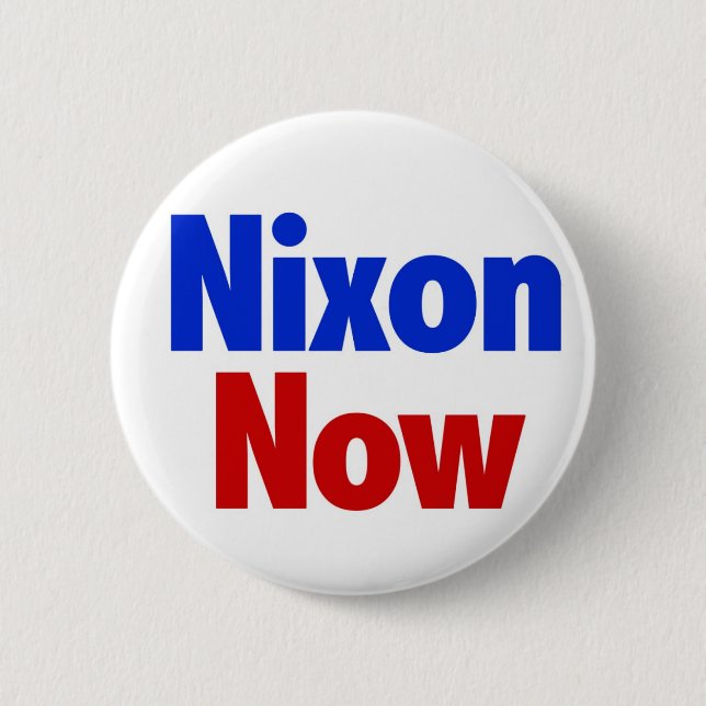 Nixon Now Pinback Button (Front)