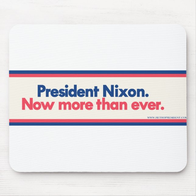 Nixon-NowMoreThanEver Mouse Pad (Front)
