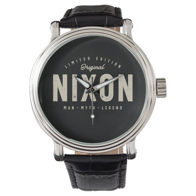 Nixon Personalized Name   Watch (Front)