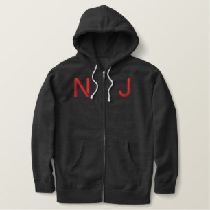 NJ EMBROIDERED HOODIE