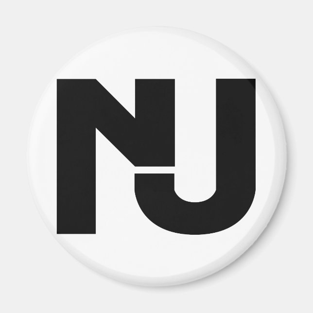 NJ Graphic Magnet (Front)