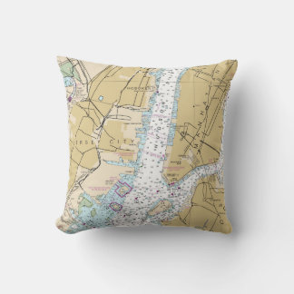 NJ_JerseyCity Throw Pillow