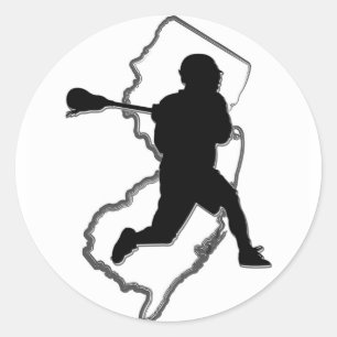 NJ Lacrosse Sticker