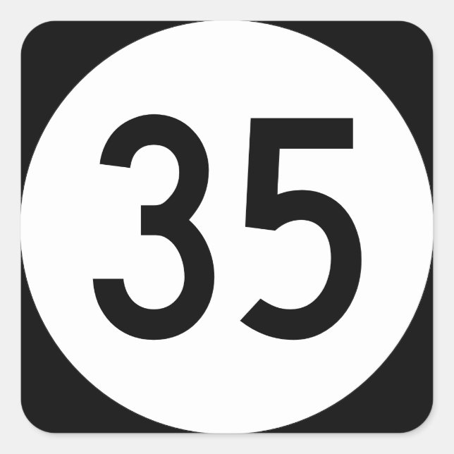 NJ Route 35 stickers (Front)