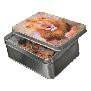 NJ Wight Colourful King Jigsaw Puzzle