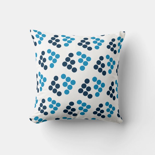 NJCPA Pillow - logo/abacus design (Front)