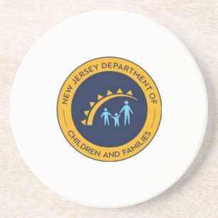 NJDCF Sandstone Coaster