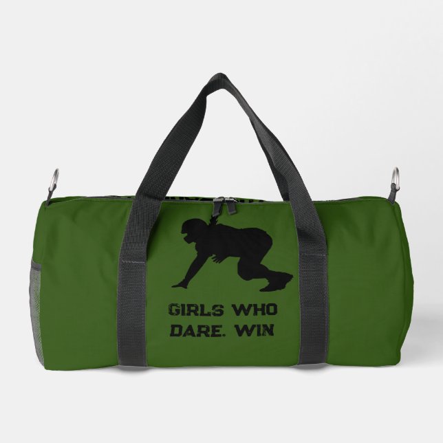 NJF RETRO LINEWOMEN  DUFFLE BAG (Back)