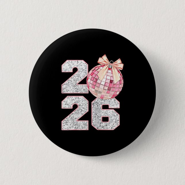 Nk Coquette 2026 New Year Shirt _ Aesthetic Holida Button (Front)