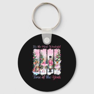 Nk Coquette Bow Nutcracker Friends Snow Globe Chri Keychain