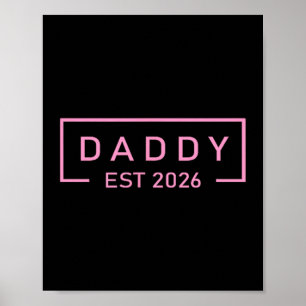 Nk Daddy Est. 2026 Logo Father 2026 Loading New Da Poster