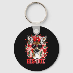 Nk His Doe Camo Deer Hunting Camouflage Matching C Keychain