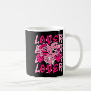 Nk Loser Lover Nk Drip Heart Matching Tee For Men Coffee Mug