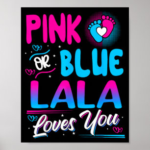 Nk Or Blue Lala Loves You New Baby  Poster