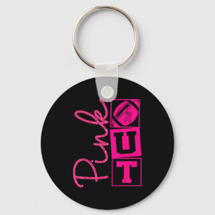 Nk Out Breast Cancer Awareness Football Srts Men C Keychain