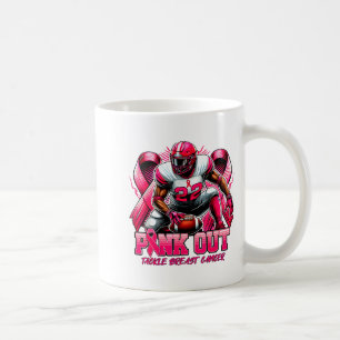 Nk Out Tackle Breast Cancer Awareness Football Men Coffee Mug