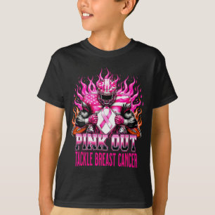 Nk Out Tackle Football Breast Cancer Awareness Men T-Shirt