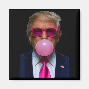 Nk Sungles Funny Donald Trump Nk Bubble Gum 2024  Magnet