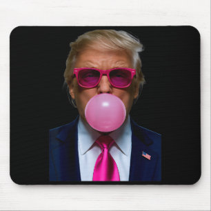 Nk Sungles Funny Donald Trump Nk Bubble Gum 2024 Mouse Pad
