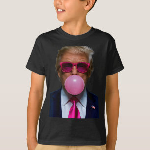 Nk Sungles Funny Donald Trump Nk Bubble Gum 2024 T-Shirt