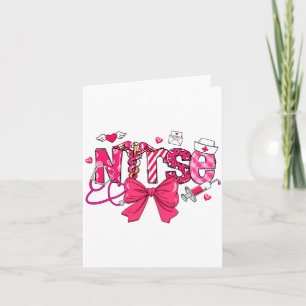 Nk Valentine Nurse Coquette Bow Cuds Favorite Card