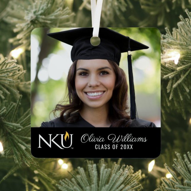 NKU | Graduation Metal Ornament (Insitu)