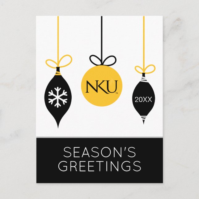 NKU HOLIDAY POSTCARD (Front)