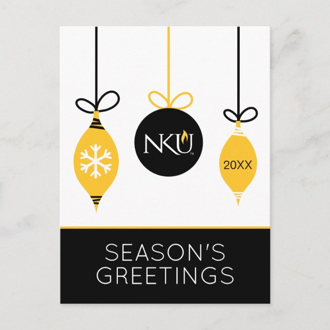 NKU HOLIDAY POSTCARD (Front)