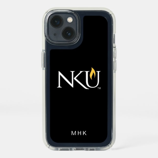 NKU | Monogram Speck iPhone 13 Case (Front)