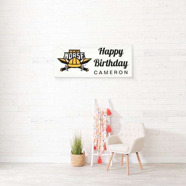 NKU Norse | Birthday Banner (Insitu)