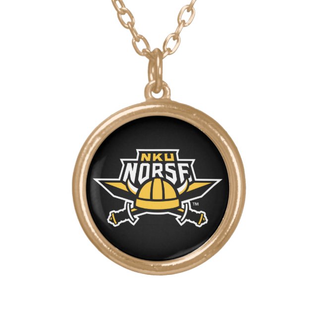 NKU Norse Gold Plated Necklace (Front)