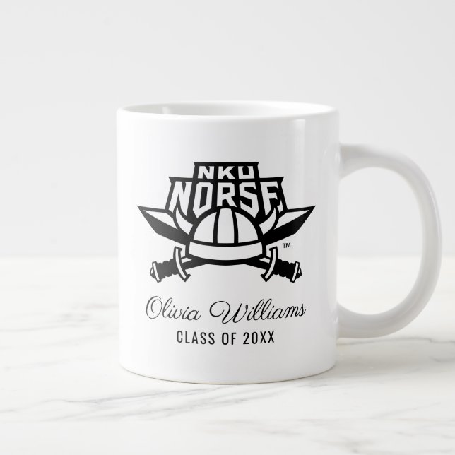 NKU Norse | Graduation Giant Coffee Mug (Right)