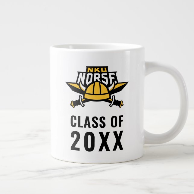 NKU Norse | Graduation Giant Coffee Mug (Right)