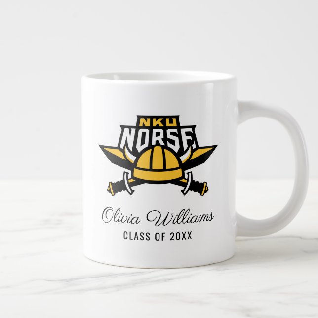 NKU Norse | Graduation Giant Coffee Mug (Right)