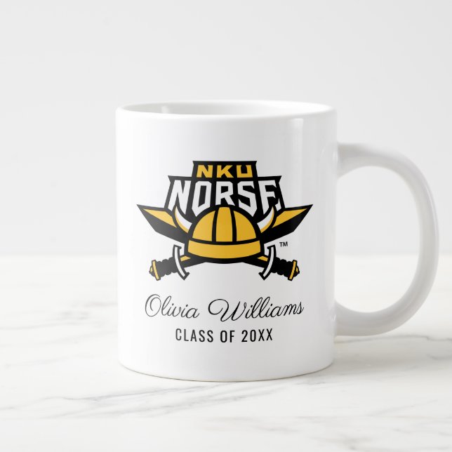 NKU Norse | Graduation Giant Coffee Mug (Right)